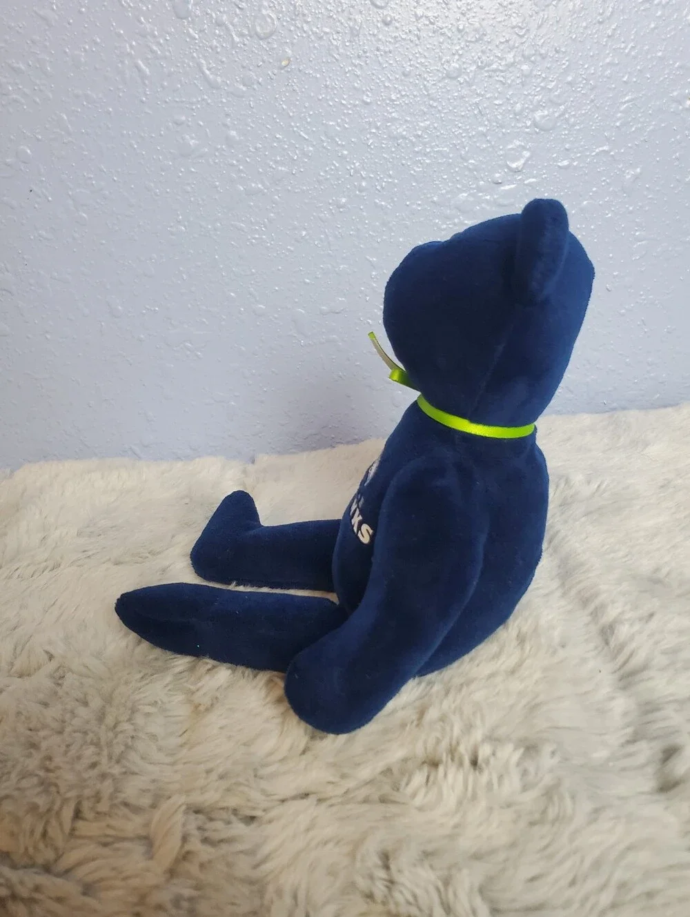 Ty Beanie Baby NFL Football Bear Plush Seattle Seahawks 8